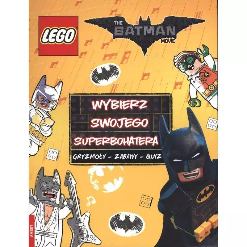 LEGO BATMAN MOVIE WYBIERZ SWOJEGO SUPERBOHATERA - Ameet