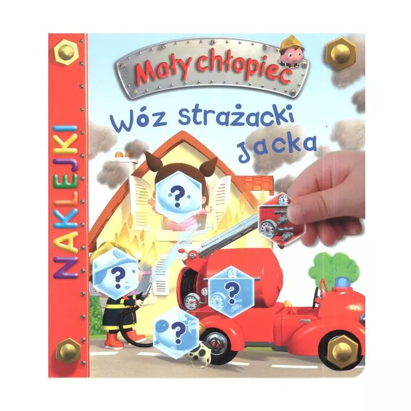 WÓZ STRAŻACKI JACKA MAŁY CHŁOPIEC