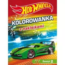 HOT WHEELS KOLOROWANKA Z NAKLEJKAMI 2