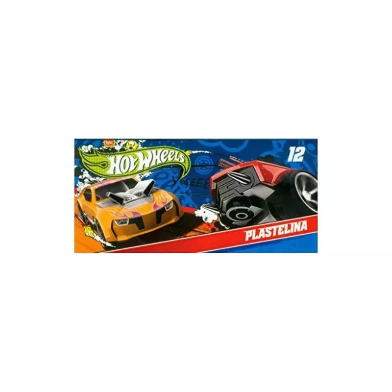 PLASTELINA HOT WHEELS 12 KOLORÓW