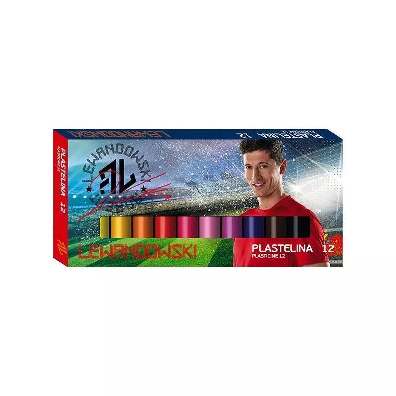 PLASTELINA ROBERT LEWANDOWSKI 12 KOLORÓW