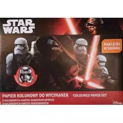 PAPIER KOLOROWY DO WYCINANIA + NAKLEJKI ROBERT LEWANDOWSKI