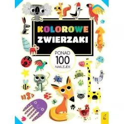 KOLOROWE ZWIERZAKI PONAD 100 NAKLEJEK 