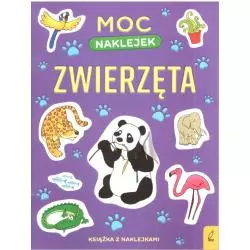 ZWIERZĘTA MOC NAKLEJEK 