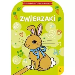 ZWIERZAKI. KOLOROWANKI PRZEDSZKOLAKA - Wilga