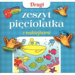 DRUGI ZESZYT PIĘCIOLATKA Z NAKLEJKAMI