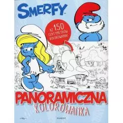 SMERFY AŻ 150 CENTYMETRÓW KOLOROWANIA ! PANORAMICZNA KOLOROWANKA