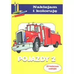 NAKLEJAM I KOLORUJĘ POJAZDY 32 KOLOROWE NAKLEJKI 