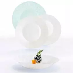 ZESTAW OBIADOWY NA 6 OSÓB LUMINARC ECLISSE 18 ELEMENTÓW