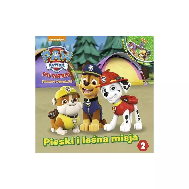 PSI PATROL PIESKI I LEŚNA MISJA DVD 