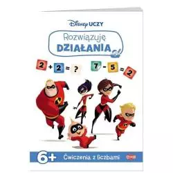 DISNEY UCZY ROZWIĄZUJĘ DZIAŁANIA ĆWICZENIA Z LICZBAMI 6+