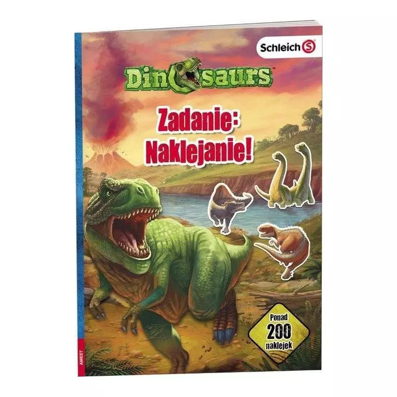 DINOSAURS ZADANIE NAKLEJANIE!