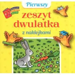 ZESZYT DWULATKA Z NAKLEJKAMI 1