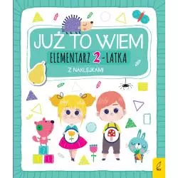 JUŻ TO WIEM ELEMENTARZ 2-LATKA Z NAKLEJKAMI - Wilga