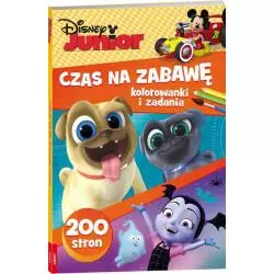 DISNEY JUNIOR CZAS NA ZABAWĘ KOLOROWANKI I ZADANIA 