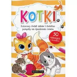 KOTKI KOLOROWY ŚWIAT ZABAW I ŚWIETNE POMYSŁY NA SPĘDZENIE CZASU - Books & Fun