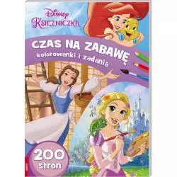 DISNEY KSIĘŻNICZKA CZAS NA ZABAWĘ KOLOROWANKI I ZADANIA