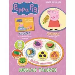 WESOŁE TALERZE BAWIĘ SIĘ I UCZĘ ŚWINKA PEPPA - Media Service Zawada