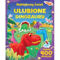 ULUBIONE DINOZAURY NAKLEJKOWY ŚWIAT - Wilga