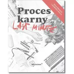 LAST MINUTE PROCES KARNY 