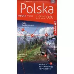 POLSKA MAPA SAMOCHODOWA 1 : 715 000 - Demart