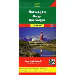 NORWEGIA MAPA 1:600 000 - Freytag&berndt