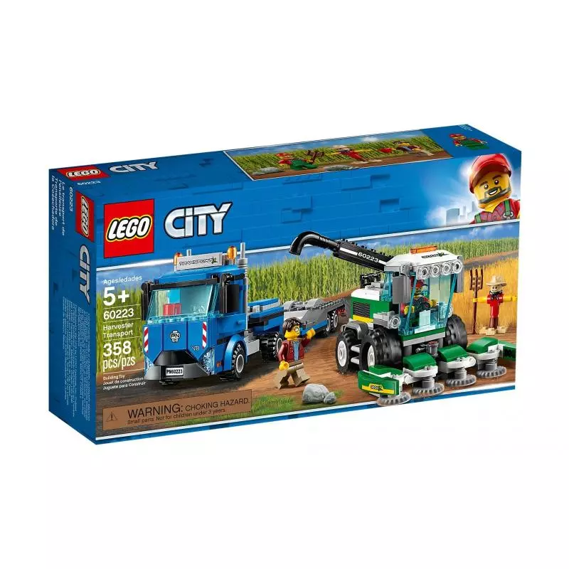 TRANSPORTER KOMBAJNU LEGO CITY 60223