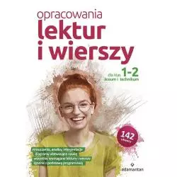 OPRACOWANIA LEKTUR I WIERSZY DLA 1-2 LICEUM I TECHNIKUM