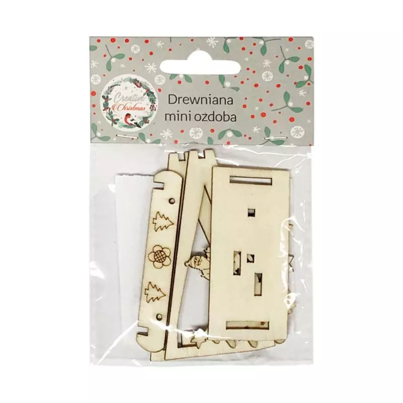 DREWNIANA OZDOBA DO SKŁADANIA SZOPKA - Panon