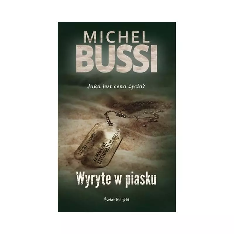 WYRYTE W PIASKU Michel Bussi - Świat Książki