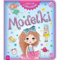 MODELKI KSIĄŻECZKA Z NAKLEJKAMI 4+ - Aksjomat