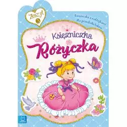 KSIĘŻNICZKA RÓŻYCZKA KSIĄŻECZKA Z NAKLEJKAMI - Aksjomat