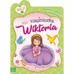KSIĘŻNICZKA WIKTORIA KSIĄŻECZKA Z NAKLEJKAMI - Aksjomat