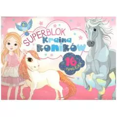 SUPERBLOK KRAINA KONIKÓW 16 NAKLEJEK