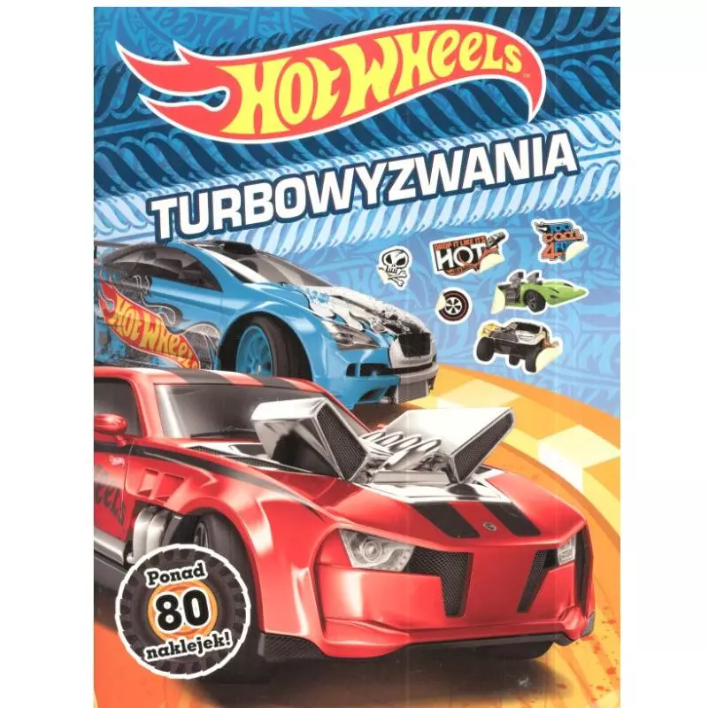 HOT WHEELS TRURBOWYZWANIA PONAD 80 NAKLEJEK ! 