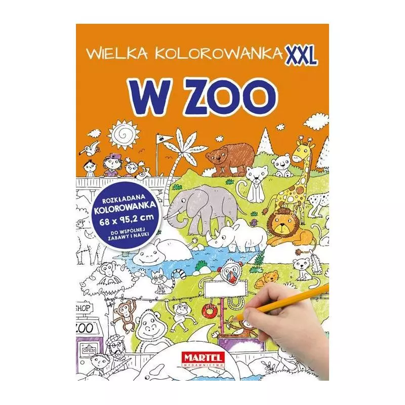 WIELKA KOLOROWANKA XXL W ZOO