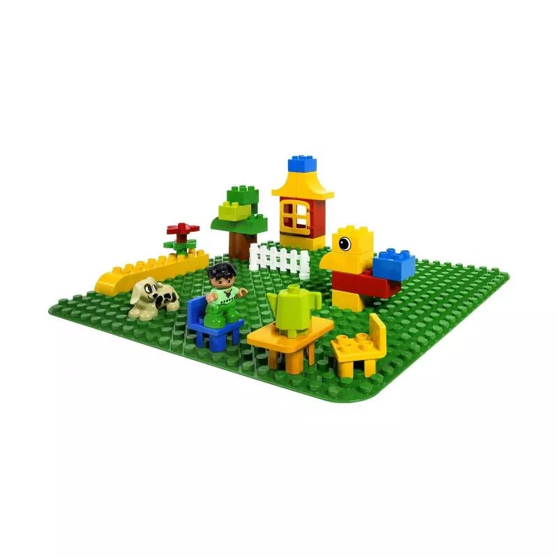 ZIELONA PŁYTKA BUDOWLANA LEGO DUPLO 2304