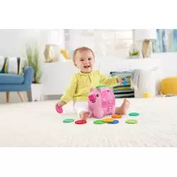 EDUKACYJNA ŚWINKA SKARBONKA FISHER PRICE 6M+ - Mattel