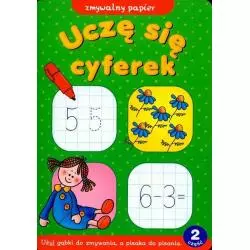 UCZĘ SIĘ CYFEREK.ZMYWALNY PAPIER 