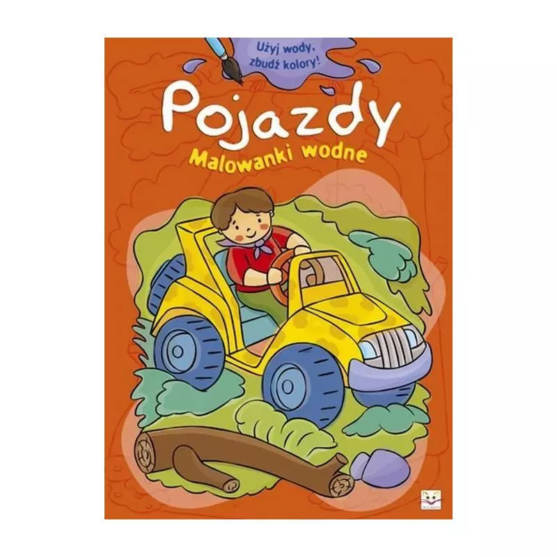 POJAZDY. MALOWANKI WODNE 