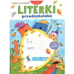 LITERKI PRZEDSZKOLAKA 5-7 LAT 