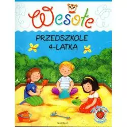 WESOŁE PRZEDSZKOLE 4-LATKA MÓJ ELEMENTARZ Z NAKLEJKAMI 