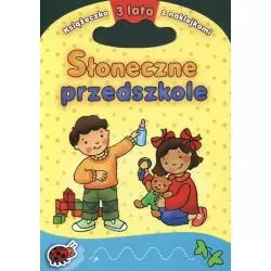 SŁONECZNE PRZEDSZKOLE KSIĄŻECZKA 3 LATKA Z NAKLEJKAMI 