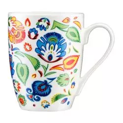 KUBEK PORCELANOWY FOLK AMBITION 350ML - Dajar