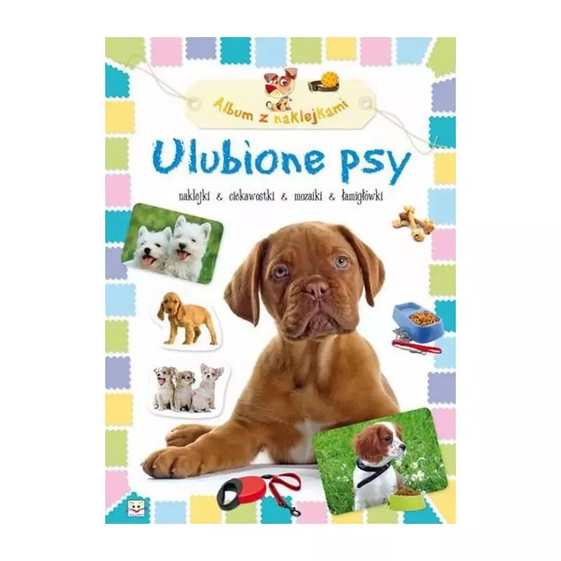 ALBUM Z NAKLEJKAMI. ULUBIONE PSY 