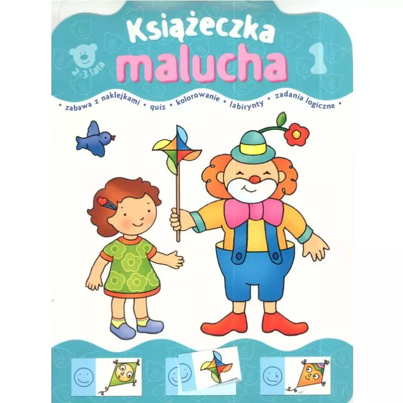 KSIĄŻECZKA MALUCHA 1. 2-3LATA Bator Agnieszka KSIĄŻECZKA MALUCHA 1. 2-3LATA Bator Agnieszka