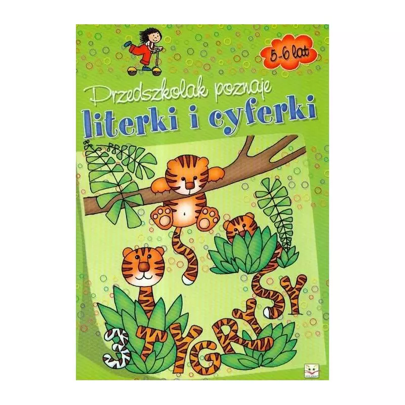 PRZEDSZKOLAK POZNAJE LITERKI I CYFERKI 5-6 LAT 