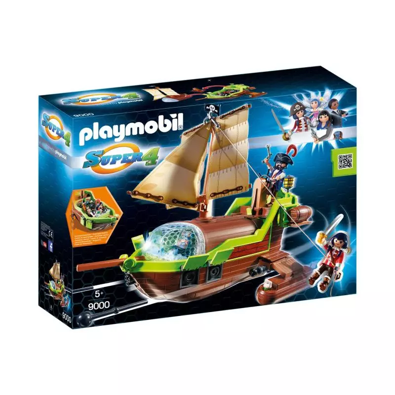 PIRAT CHAMELEON Z RUBY SUPER 4 PLAYMOBIL 9000 - Playmobil