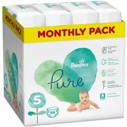 PIELUCHY PAMPERS PURE PROTECT ROZMIAR 5 96 SZT. 11+KG - Procter & Gamble
