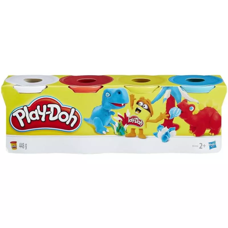 PLAY-DOH CIASTOLINA 4 KOLORY 